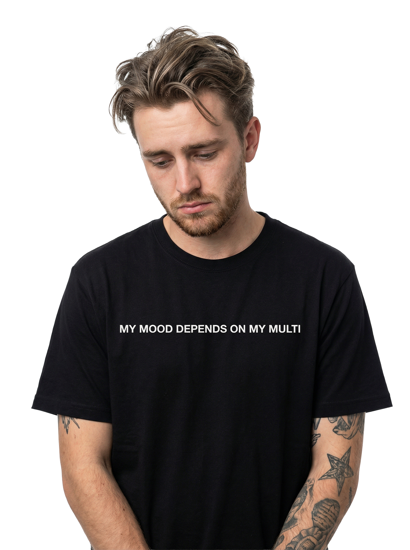 My Mood Depends On My Multi T Shirt | Tshirts About “My Mood Depends On My Multi”, Betting Culture - Image 2
