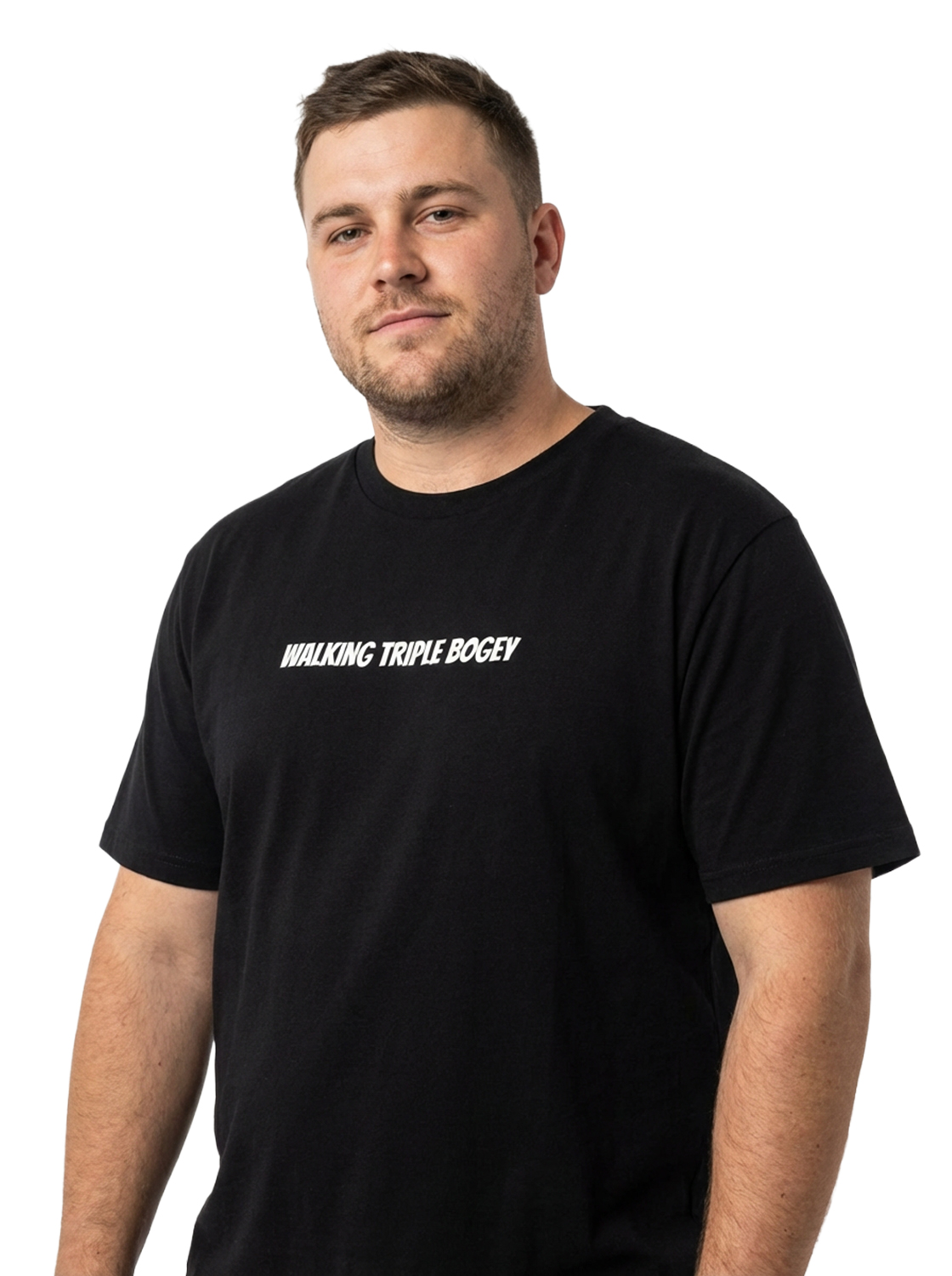 WALKING TRIPLE BOGEY T Shirt | Tshirts About Bad Golf, Funny Golf Gift & YouTube Golf Tee - Image 2