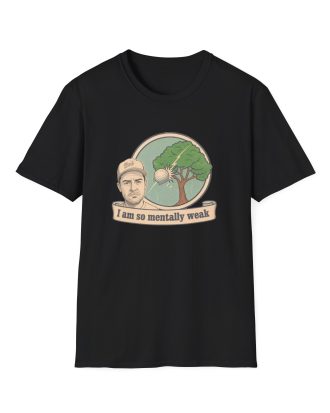 I AM SO MENTALLY WEAK | Graphic T Shirt | Tshirts About Golf, Funny Golf Gift & YouTube Golf Tee