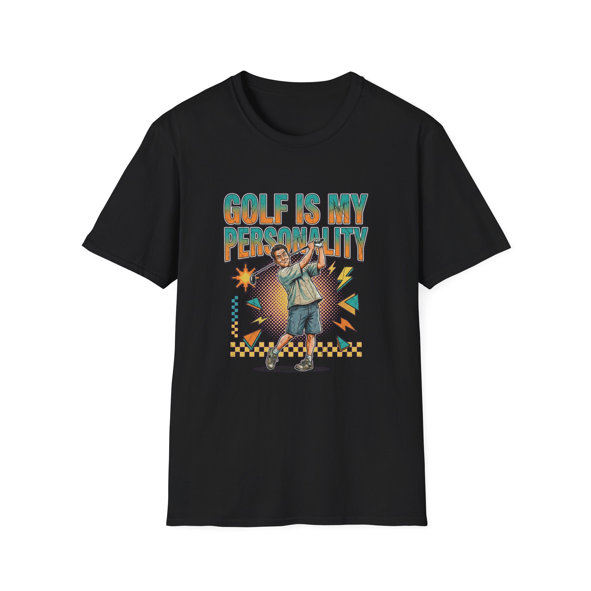 GOLF IS MY PERSONALITY Graphic T Shirt | Tshirts About Golf, Funny Golf Gift & YouTube Golf Tee